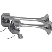 PLASTIMO Doppio Corno Acciaio Inossidabile 12v