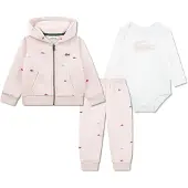 Lacoste Kids Set A Maniche Lunghe Print Fleece