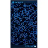 Sundek Asciugamano Jacquard Terry Hibiscus Pattern