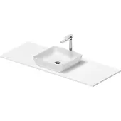 Duravit Sivida Set lavabos rectangulaires incl. console 1280x500x123mm, 2680203200, 2680203200