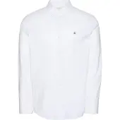 Calvin Klein Ls Solid Oxford Classic Shirt Brilliant White Taglia: L | Camicie Casual Outlet | Uomo | Bianco