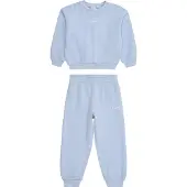 Nike Kids Set A Maniche Lunghe Essential Fleece Crew