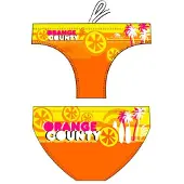 Turbo Costume Da Bagno A Slip Orange Country