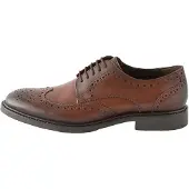 Next Scarpa stringata 'Derby Brogues' cognac