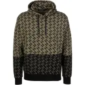 Karl Lagerfeld Felpa verde scuro / nero