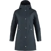 Fjällräven Women's Visby 3 in 1 Jacket Parka Donna (S, blu)