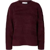 Selected Pullover A Maglia Donne Viola L