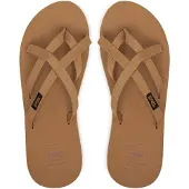 Teva Women's Olowahu Sandali Donna (38, beige)