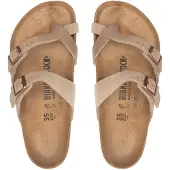 Birkenstock Women's Mayari FL Sandali Donna (43 - Regular, beige/marrone)