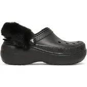 Crocs Zoccoli Classic Platform Lined Fuzz Strap