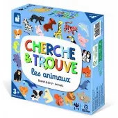 Janod Gioco Da Tavolo Cerca E Trova Animali