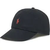 Ralph Lauren Cappello in cotone con logo ricamato