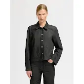Selected Camicia Di Jeans Donne Nero 40