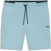 BOSS per uomo. 50543091 Pantaloncini Zone blu (S), Casual, Poliestere