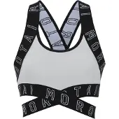 MOROTAI Reggiseno sportivo grigio chiaro / nero / bianco