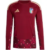 Adidas Maglia trikot 'Italy 26 Home Goalkeeper Long Sleeve' rosso