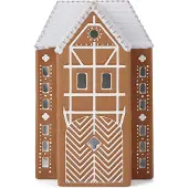Kähler Portacandele Gingerbread Light House 17 Cm