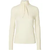 Selected Top A Maniche Lunghe Donne Bianco M