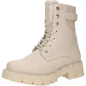 Tom Tailor Stivaletto stringato beige