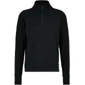 Stoic MerinoFleece260 FlenSt. Half Zip Pullover in lana merino Uomo (XXL, nero)