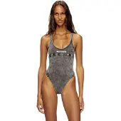 Diesel Costume intero phoebe-dnm in cotone con logo