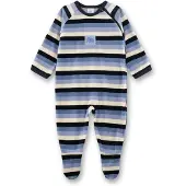 Sanetta Tutina / body per bambino beige / blu notte / blu chiaro