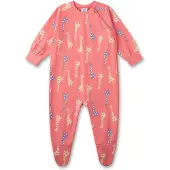 Sanetta Tutina / body per bambino 'Giraffe' beige / blu colomba / rosa