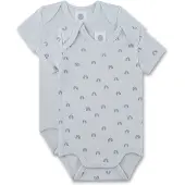 Sanetta Tutina / body per bambino blu / blu pastello