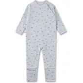 Sanetta Tutina / body per bambino blu / blu colomba