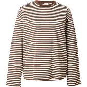 Pieces Top A Maniche Lunghe | Marrone | L