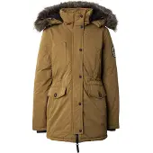 Superdry Parka invernale 'ASHLEY EVEREST' cachi / nero / bianco