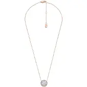 Fossil Collana 'Merrit' oro rosé / bianco perla