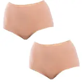 Playtex Mutande A Vita Alta Maxi Organic Cotton 2 Unità
