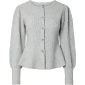 Pieces Cardigan A Maglia | Grigio | M