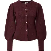 Pieces Cardigan A Maglia | Tawny Port | M