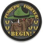 Maxpedition Toppa patch Devil Dog, SWAT