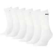 Puma Calzini CREW SOCK X6 uomini - Bianco - 43 / 46