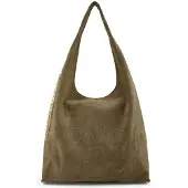 Fredsbruder Velvet Wild Borsa a spalla Vera Pelle 39 cm marrone