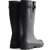 Hunter Field Downpour Adjustable Boot Stivali di gomma (44, nero)