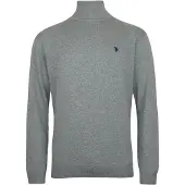 U.S. POLO ASSN. Pullover navy / grigio sfumato