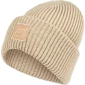 Super.natural Krissini Beanie Berretto (One Size, beige)