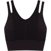 Born Living Yoga Top sportivo 'Reka' grigio / nero