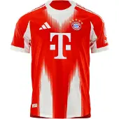 Adidas Maglia trikot 'Authentic Home 25-26' rosso / bianco