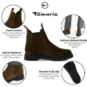 Tamaris Stivaletti Chelsea kaki - 42