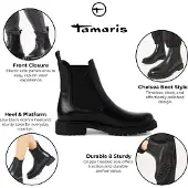Tamaris Stivaletti Chelsea nero - 42