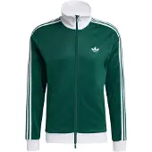 Adidas Originals Giacca di felpa 'Classic' verde scuro / bianco