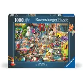 Ravensburger L´acchiappa Cani (12000876) Puzzle 1000 Pezzi