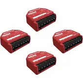 Shelly 1PM Gen3, set di 4 controller Wi-Fi/Bluetooth