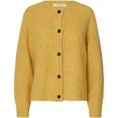 Selected Cardigan Donne Giallo XS