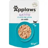 Applaws Filetto Di Tonno In Brodo Cibo Per Gattini 12x50g